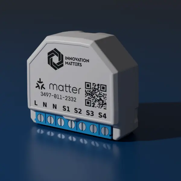 Matter Pushbutton Module - front view